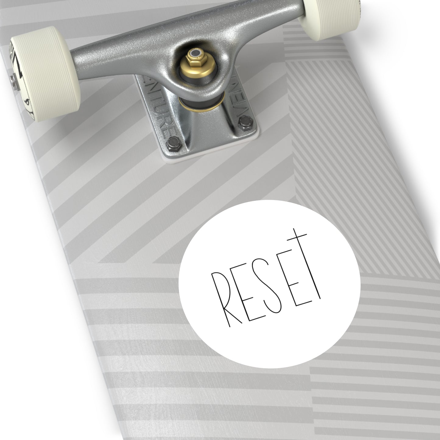 RESET Round Stickers, Indoor\Outdoor