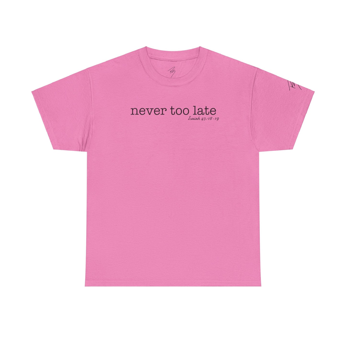 Women's Never Too Late Tee