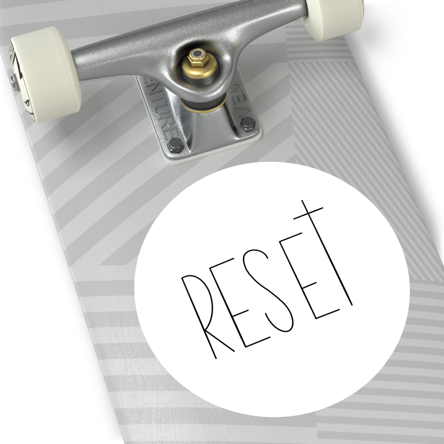 RESET Round Stickers, Indoor\Outdoor