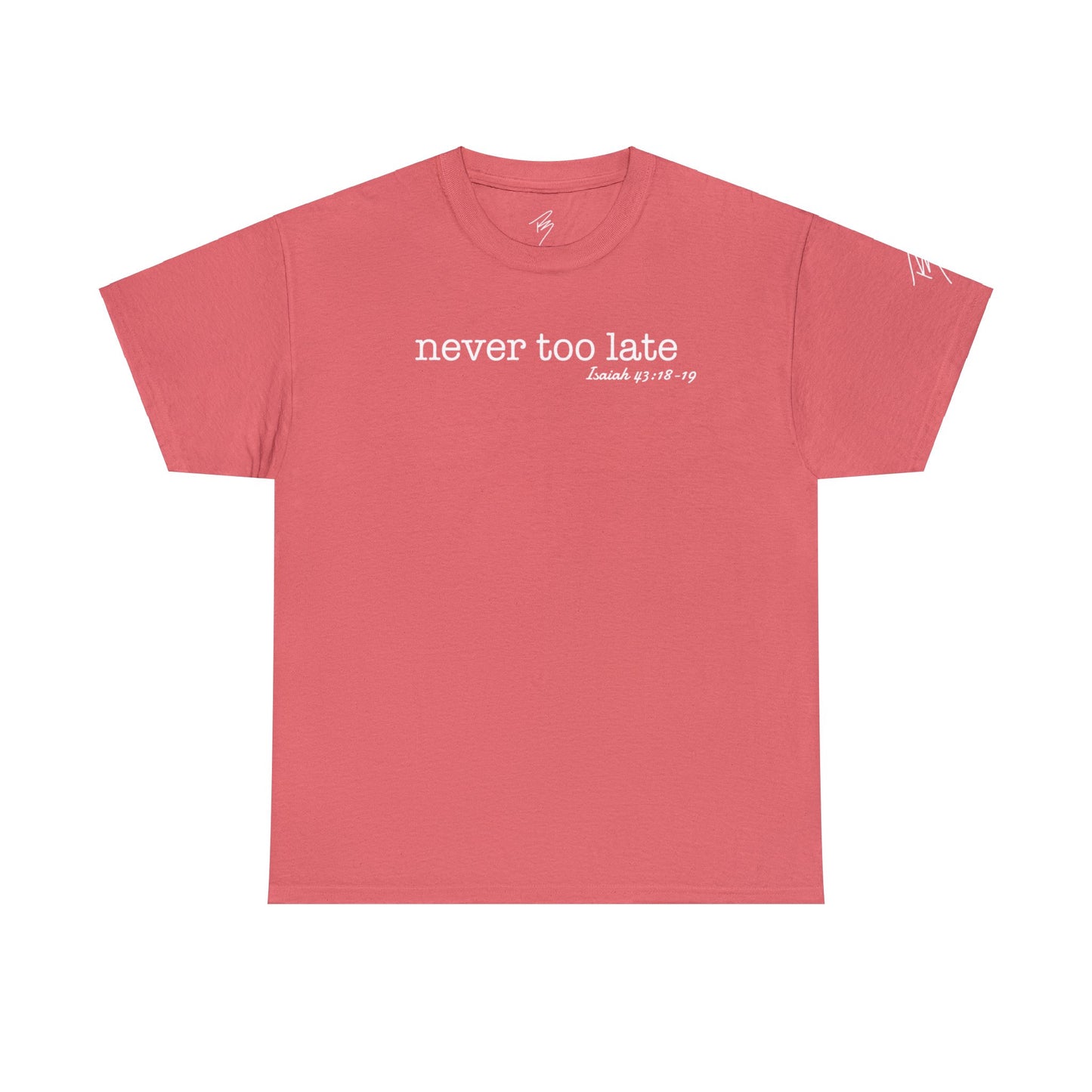 Men's Never Too Late Tee