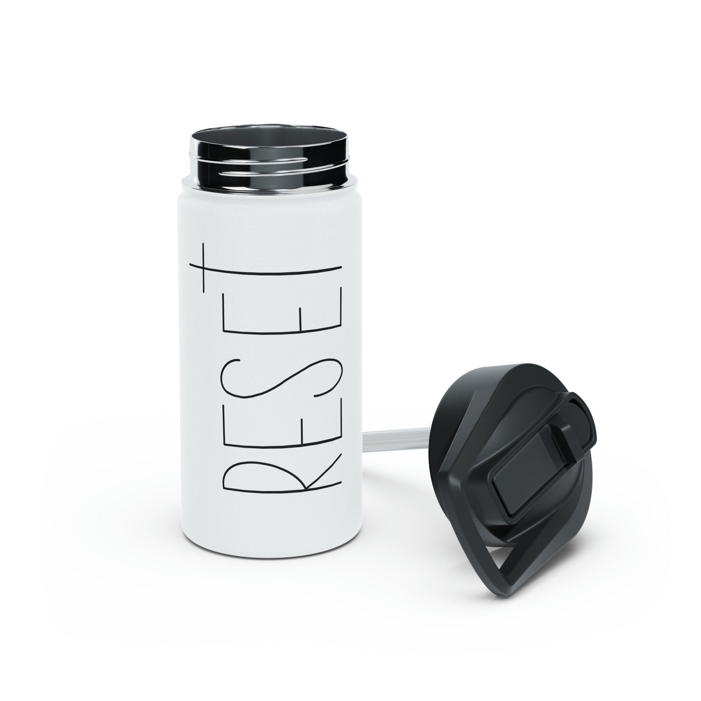 Stainless Steel Water Bottle, Standard Lid
