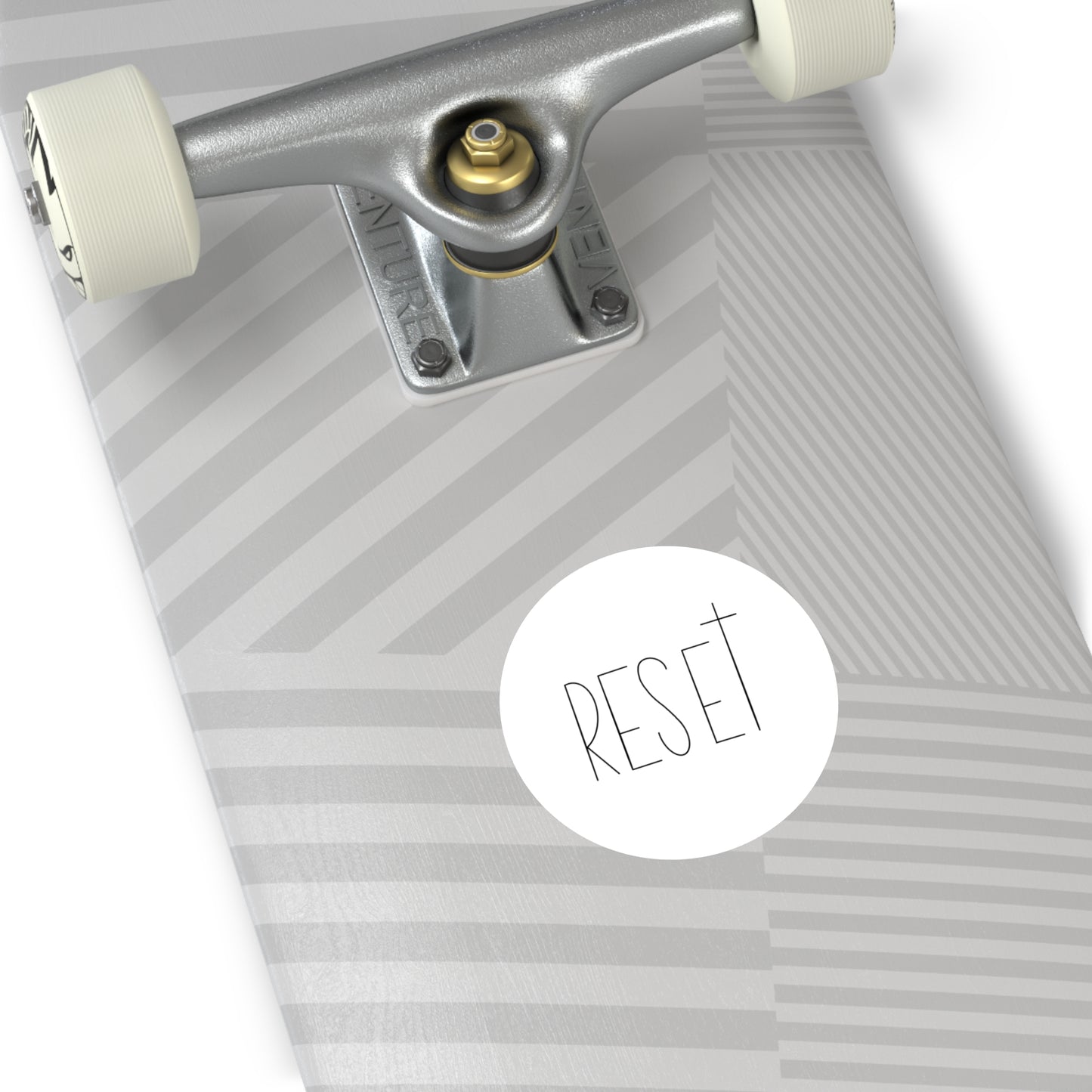RESET Round Stickers, Indoor\Outdoor