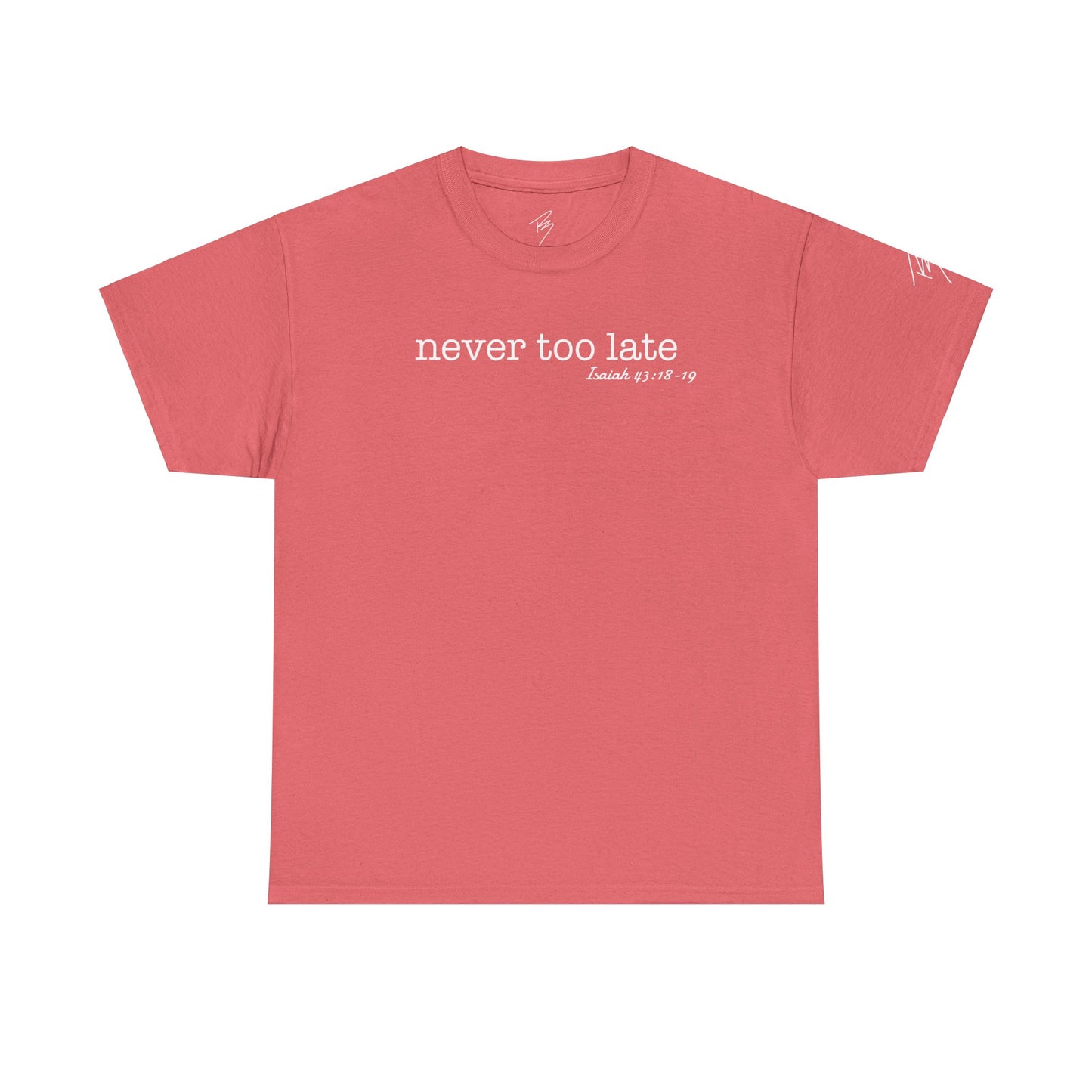Women's Never Too Late Tee