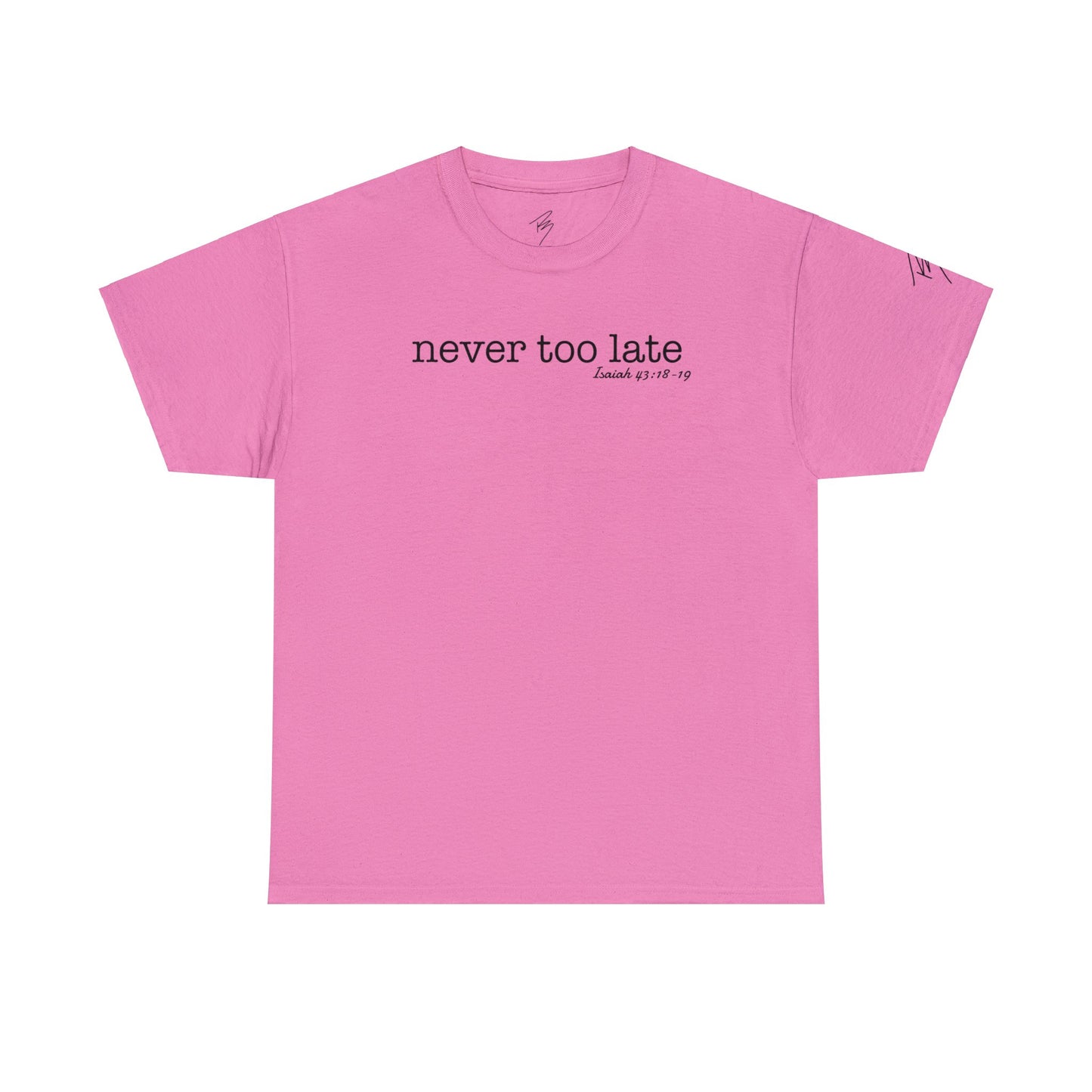 Men's Never Too Late Tee