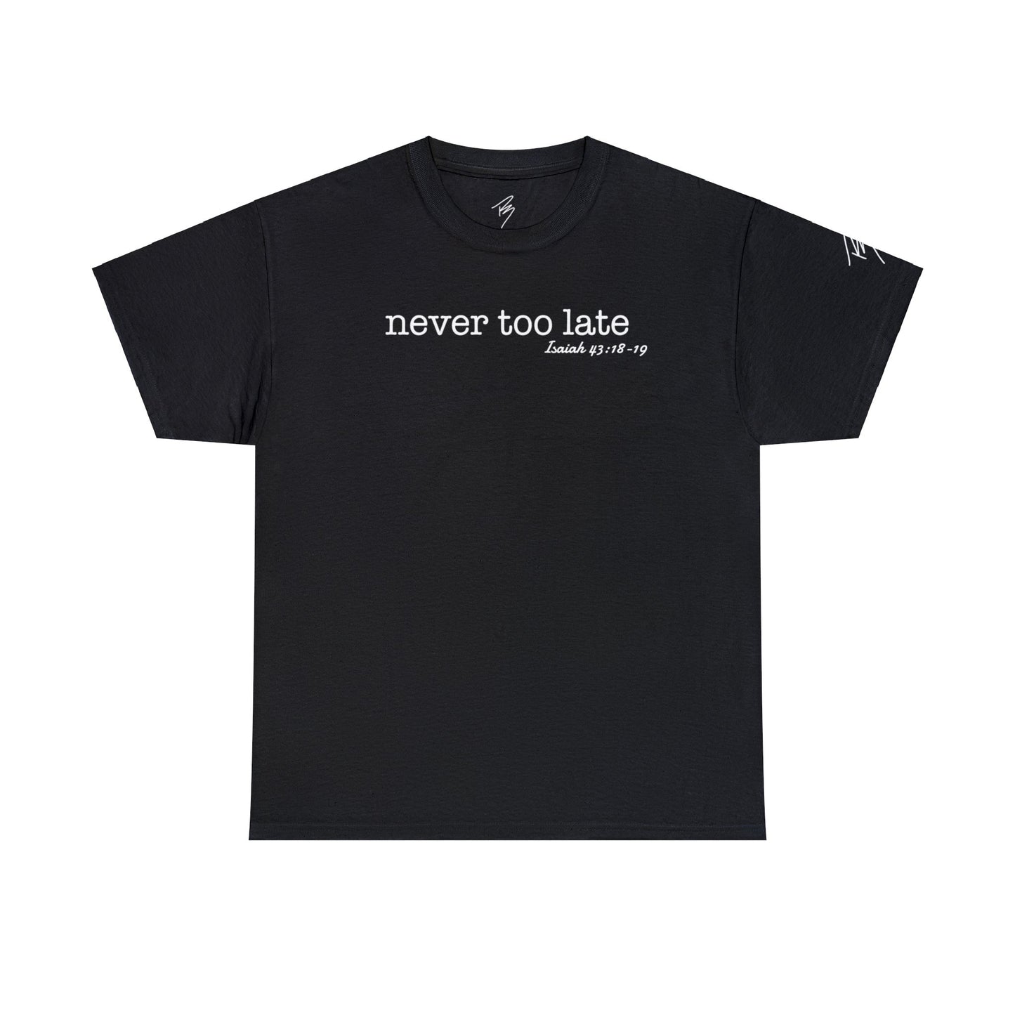 Men's Never Too Late Tee