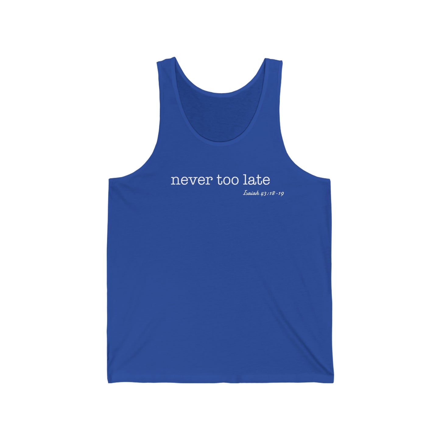 Men's Jersey Tank