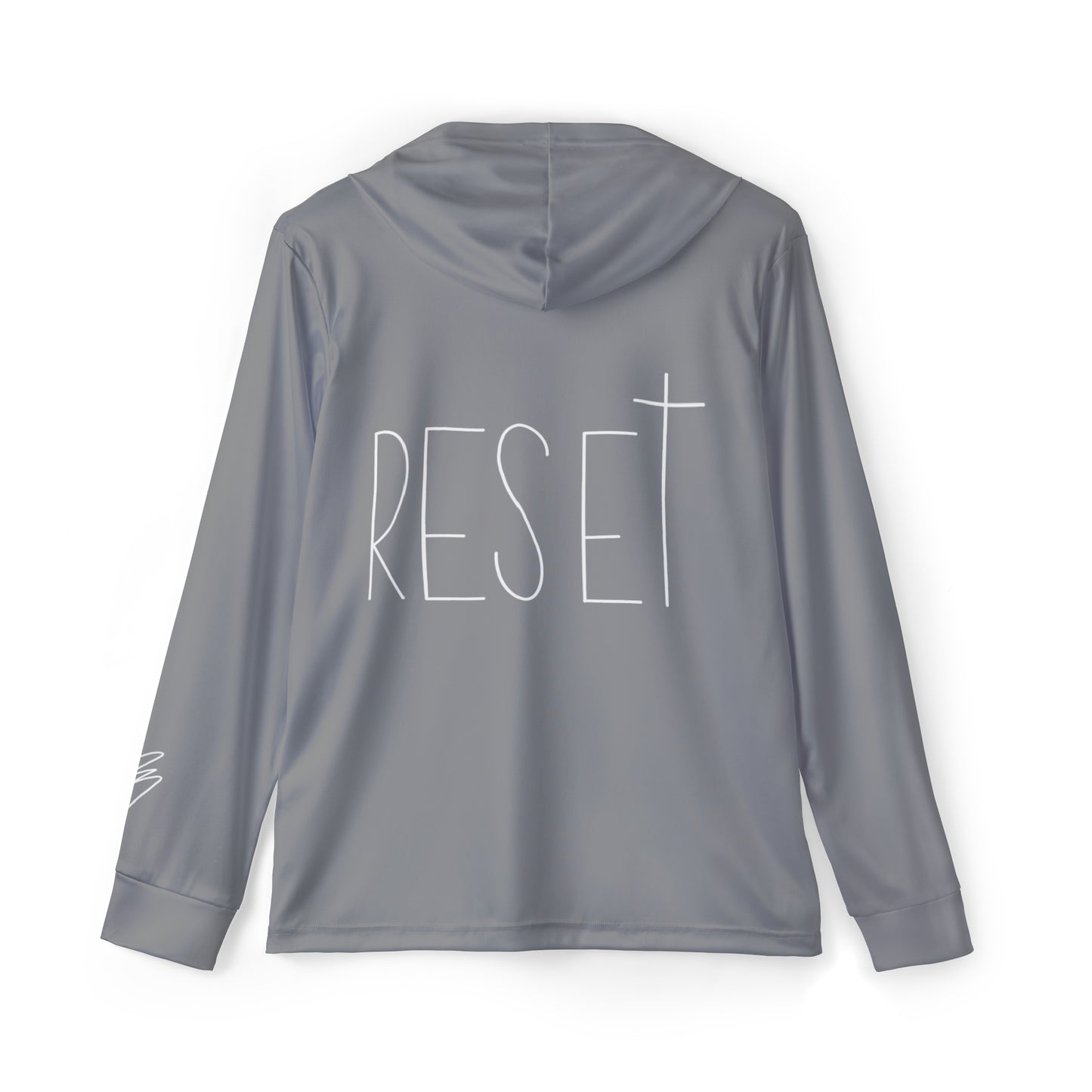 RESET Grey Sports Warmup Hoodie