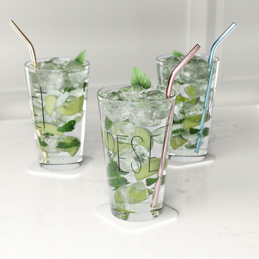 RESET Pint Glass, 16oz