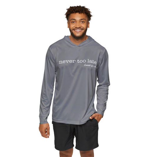 RESET Grey Sports Warmup Hoodie