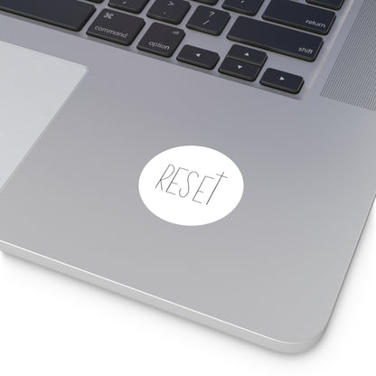 RESET Round Stickers, Indoor\Outdoor